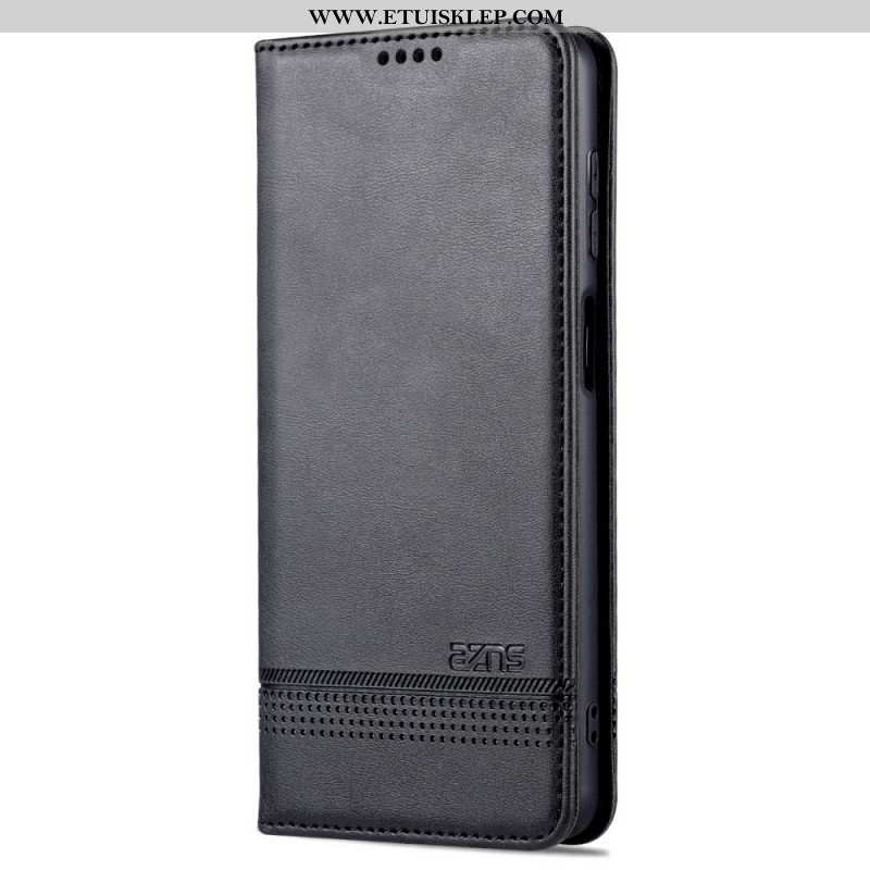 Etui Na Telefon do Samsung Galaxy M52 5G Etui Folio Efekt Skóry Azns